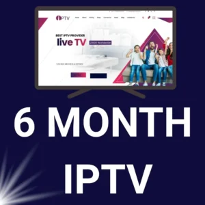 6 Month IPTV UK Subscription