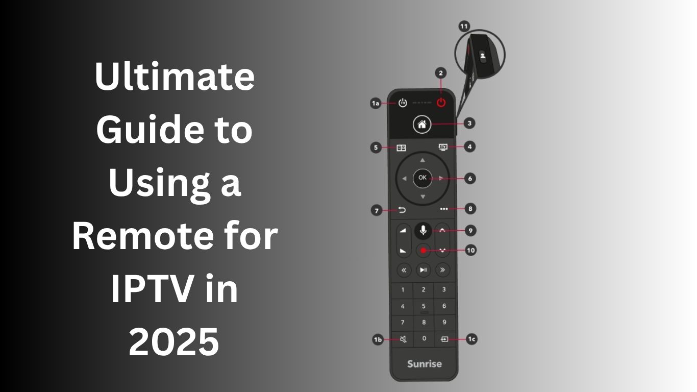 Ultimate Guide to Using a Remote for IPTV in 2025